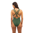 Load image into Gallery viewer, Santorini Swimsuit - Seaweed Green