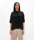 Load image into Gallery viewer, Beirut Boxy Tee - Black Sand