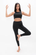 Load image into Gallery viewer, Boston Workout Bra - Black Sand