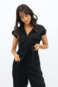 Load image into Gallery viewer, Dakar Jumpsuit - Licorice Black