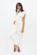 Load image into Gallery viewer, Dakar Jumpsuit - Porcelain White