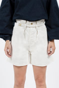 Load image into Gallery viewer, Montana Denim Paperbag Shorts - Alto