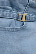 Load image into Gallery viewer, Montana Denim Paperbag Shorts - Sky
