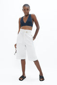 Load image into Gallery viewer, Florence Above Knee Pants - White Dove