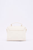 Load image into Gallery viewer, London Sadle Bag Pinatex - Latte White