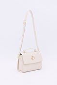Load image into Gallery viewer, London Sadle Bag Pinatex - Latte White