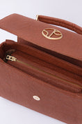 Load image into Gallery viewer, London Sadle Bag Pinatex - Mocha Brown
