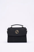 Load image into Gallery viewer, London Sadle Bag Pinatex - Truffle Black