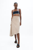 Load image into Gallery viewer, Mallorca Midi Skirt - Sand Beige