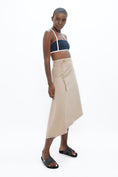 Load image into Gallery viewer, Mallorca Midi Skirt - Sand Beige