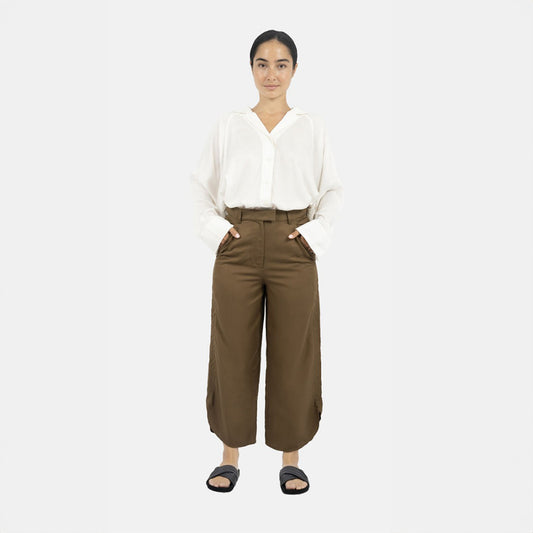 Siena Batwing Sleeve Shirt - Crème