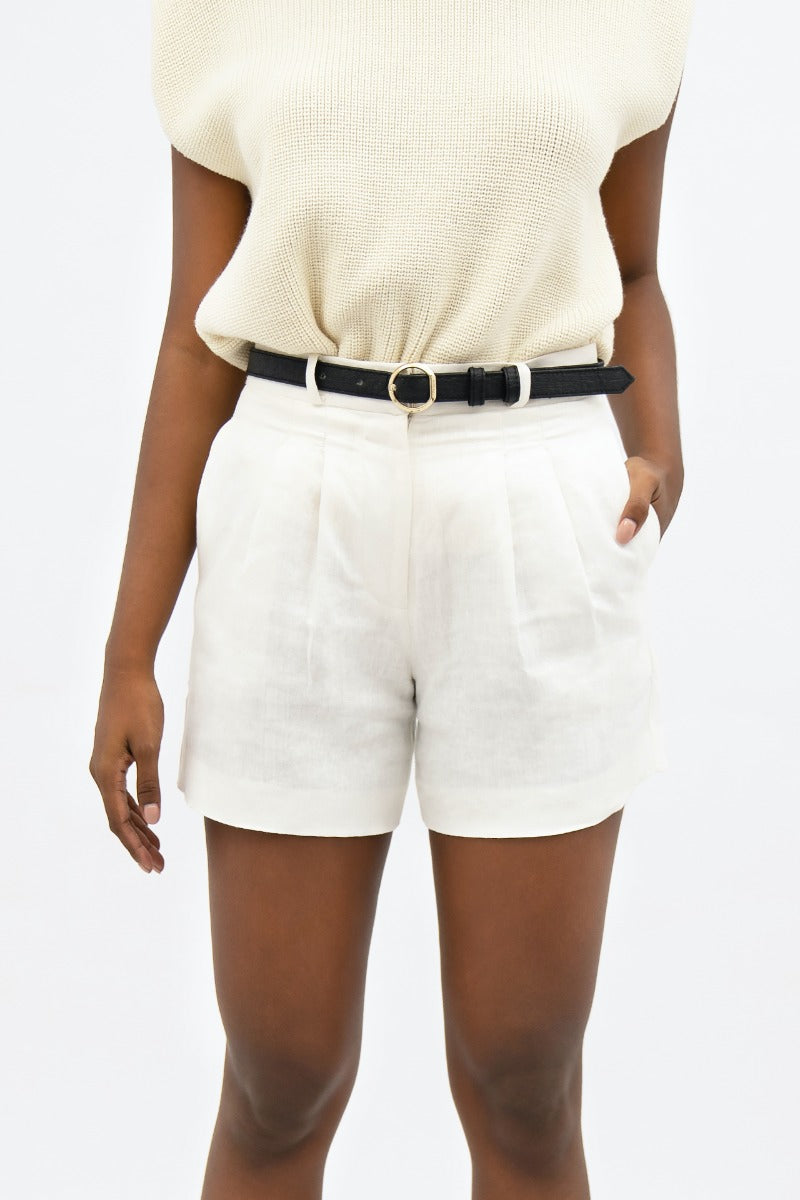 French Riveria Shorts - White