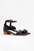 Load image into Gallery viewer, Chicago Ankle Strap Heels - Charcoal Black
