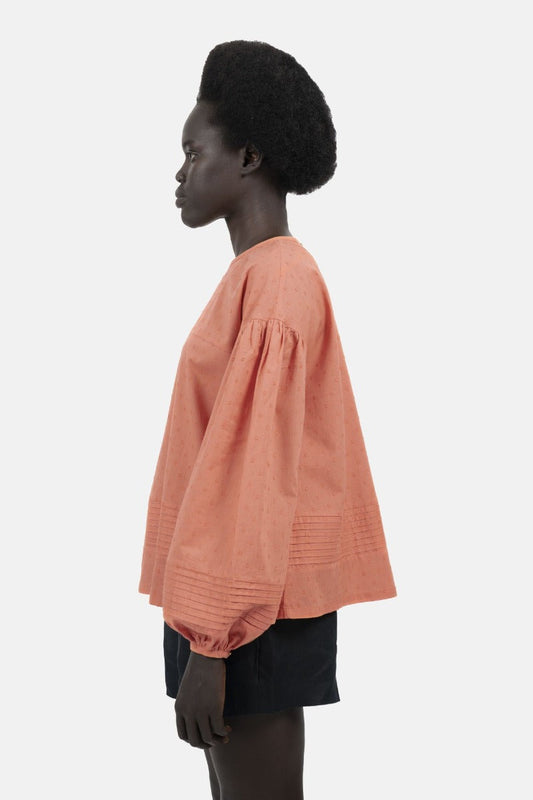 Strasbourg Blouse - Peonidin Peach