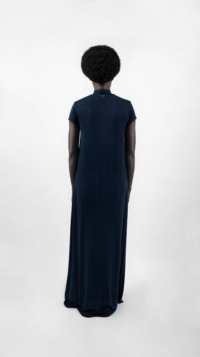 Dresden Maxi Dress - Kalonji Blue