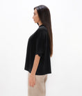 Load image into Gallery viewer, Beirut Boxy Tee - Black Sand
