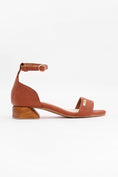 Load image into Gallery viewer, Chicago Ankle Strap Heels - Canela Brown
