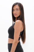 Load image into Gallery viewer, Boston Workout Bra - Black Sand
