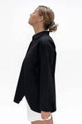 Load image into Gallery viewer, Budapest Oversize Shirt - Eclipse Black
