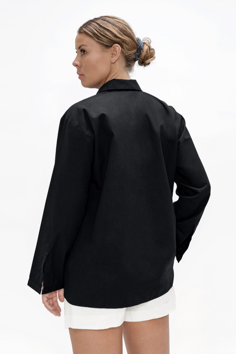 Budapest Oversize Shirt - Eclipse Black