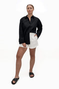 Load image into Gallery viewer, Budapest Oversize Shirt - Eclipse Black
