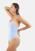 Load image into Gallery viewer, Byron Bay Swimsuit - Ocean Spray Light Blue
