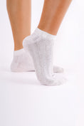 Load image into Gallery viewer, Ankle Socks - All White
