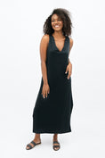 Load image into Gallery viewer, Capri Maxi Dress - Licorice Black
