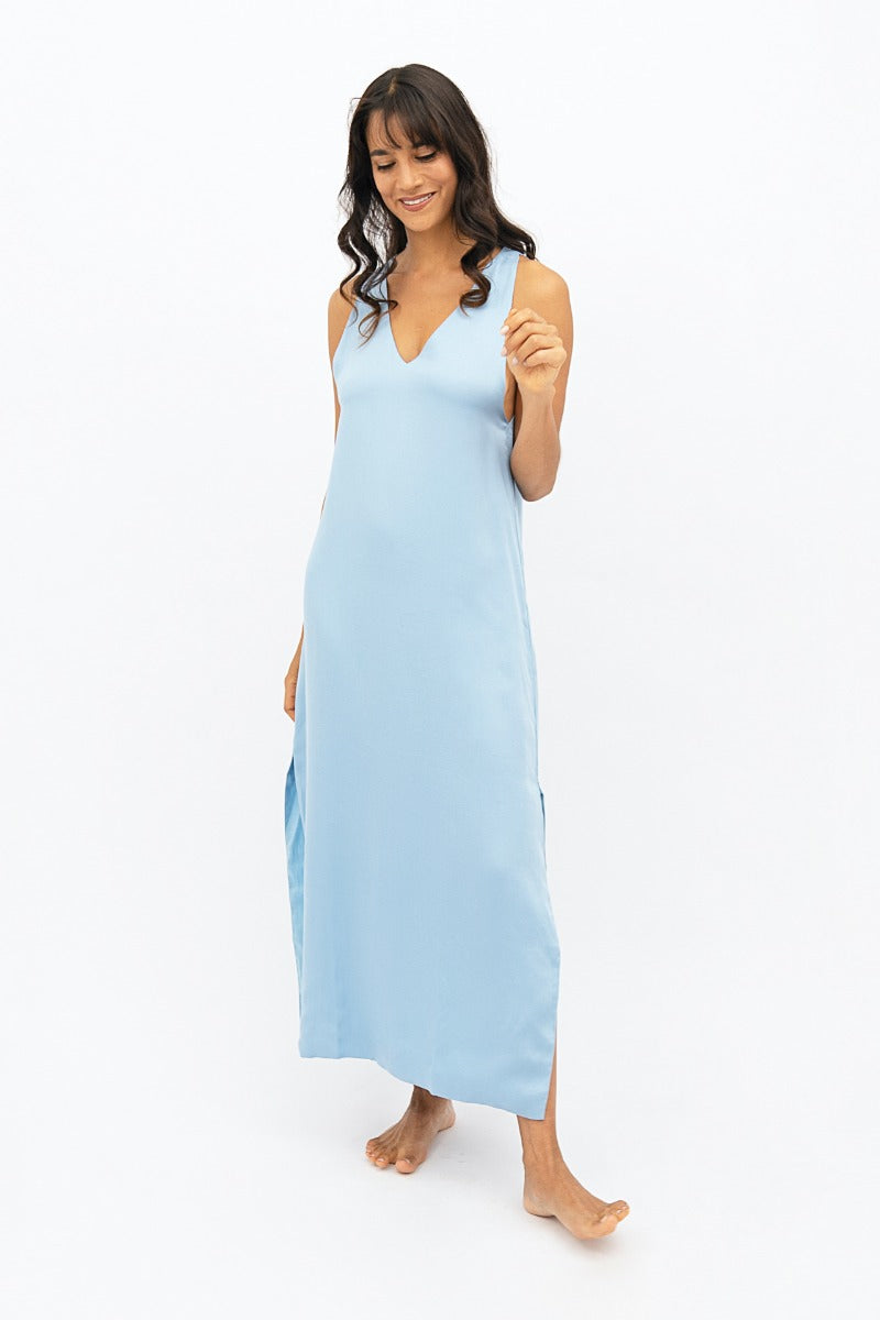 Capri Maxi Dress - Sommerhus Blue