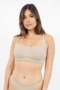 Load image into Gallery viewer, Crete Bikini Top - Sand Beige
