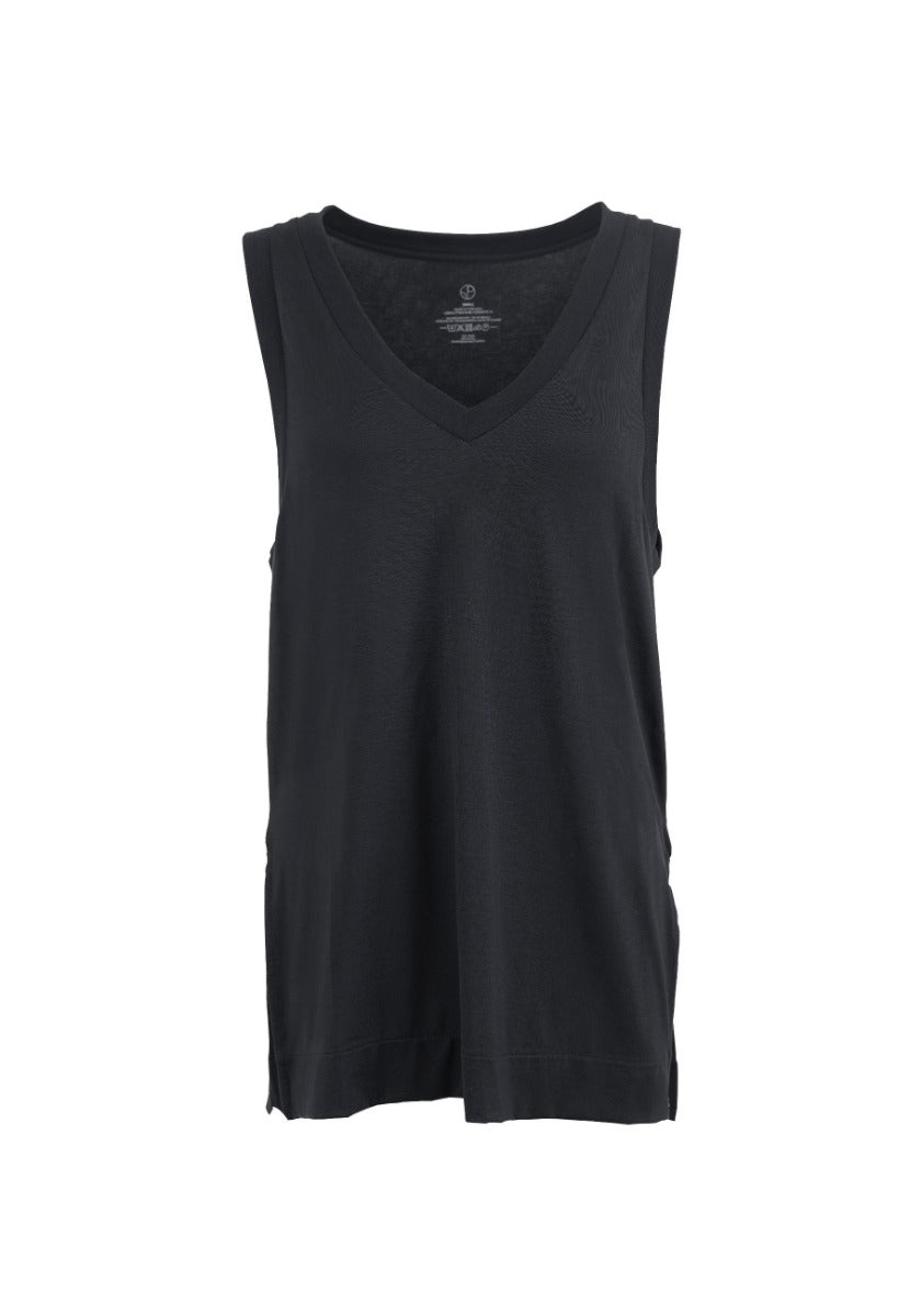 Cusco Tank Top - Black Sand