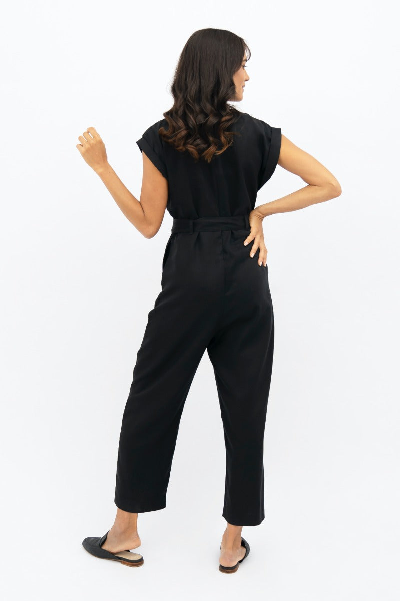 Dakar Jumpsuit - Licorice Black