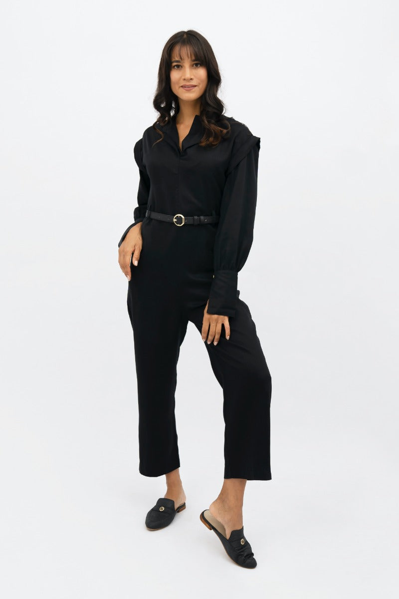 Dakar Jumpsuit - Licorice Black