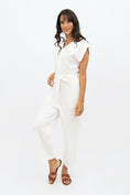 Load image into Gallery viewer, Dakar Jumpsuit - Porcelain White
