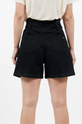 Load image into Gallery viewer, Montana Denim Paperbag Shorts - Celeste
