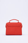 Load image into Gallery viewer, London Sadle Bag Pinatex - Cherry Red
