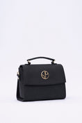 Load image into Gallery viewer, London Sadle Bag Pinatex - Truffle Black
