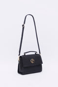 Load image into Gallery viewer, London Sadle Bag Pinatex - Truffle Black
