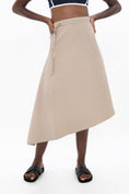 Load image into Gallery viewer, Mallorca Midi Skirt - Sand Beige
