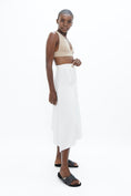 Load image into Gallery viewer, Mallorca Midi Skirt - White Dove
