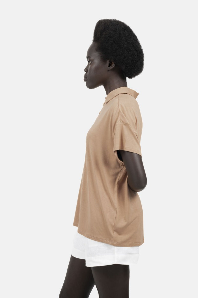 Metz Womens Polo Shirt - Butterum