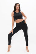 Load image into Gallery viewer, Munich Ankle Length Legging - Black Sand
