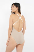 Load image into Gallery viewer, Mykonos Swimsuit - Sand Beige
