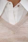 Load image into Gallery viewer, Nagano V-Neck Sweater - Sand Marl
