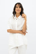 Load image into Gallery viewer, Seville Short Sleeves Shirt - Porcelain White
