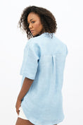 Load image into Gallery viewer, Seville Short Sleeves Shirt - Sommerhus Blue
