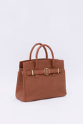 Load image into Gallery viewer, Sydney Handbag Pinatex - Mocha Brown
