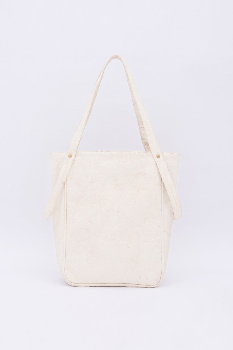 Tokyo Totebag Pinatex - Latte White