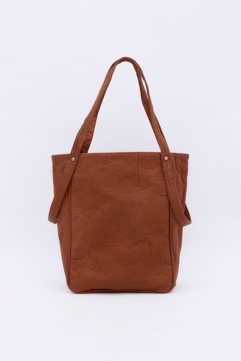 Tokyo Totebag Pinatex - Mocha Brown