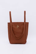 Load image into Gallery viewer, Tokyo Totebag Pinatex - Mocha Brown
